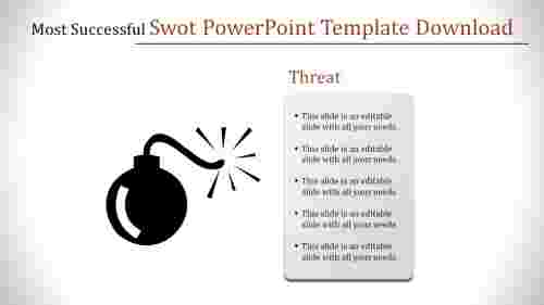 swot powerpoint template download-Most Successful Swot Powerpoint Template Download-Style-3